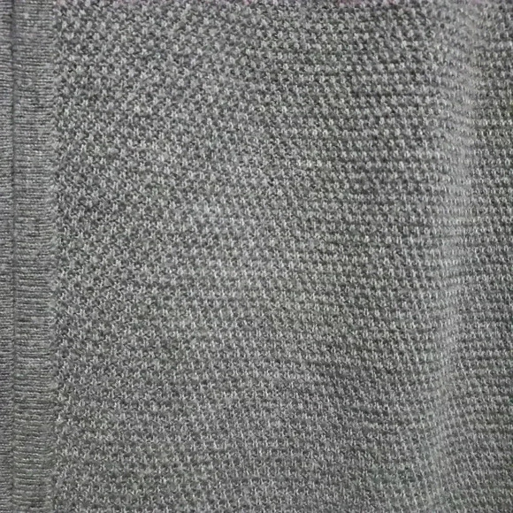 un branded pullover sweater open front criss cross design Normcore Lagenlook - Picture 2 of 6